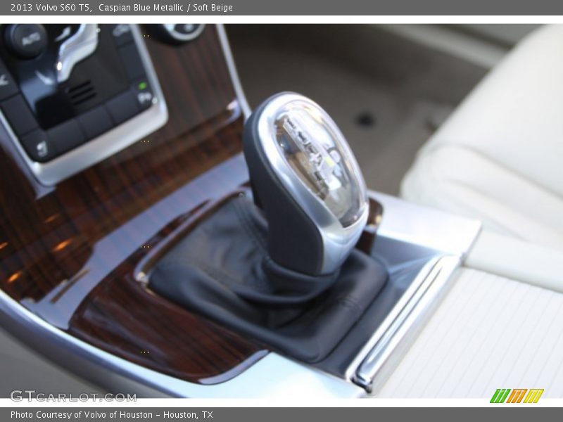 Caspian Blue Metallic / Soft Beige 2013 Volvo S60 T5