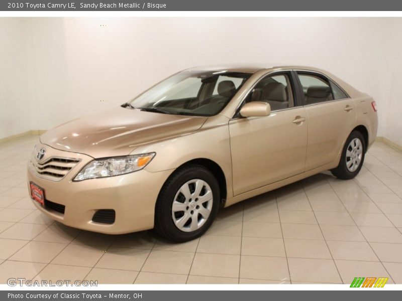 Sandy Beach Metallic / Bisque 2010 Toyota Camry LE