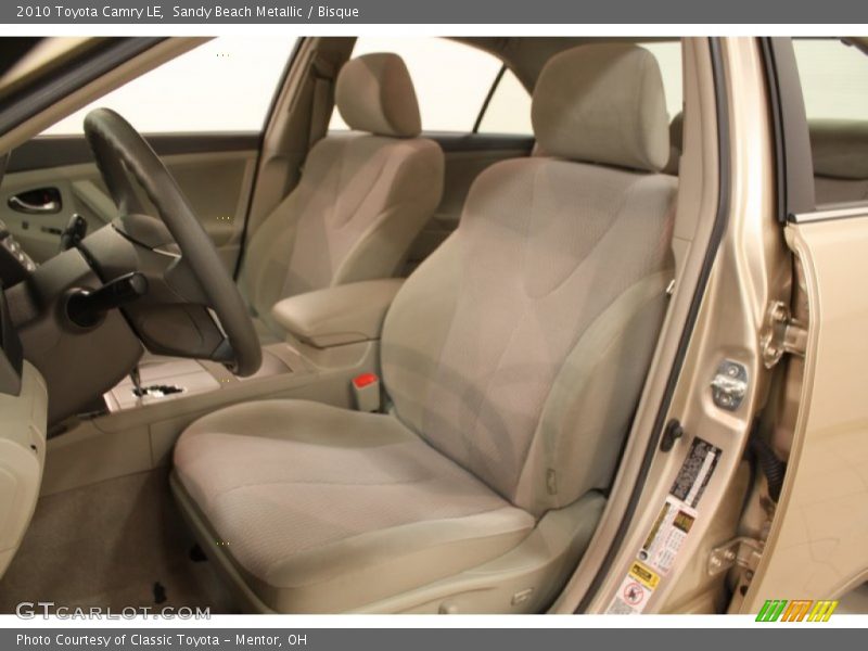 Sandy Beach Metallic / Bisque 2010 Toyota Camry LE