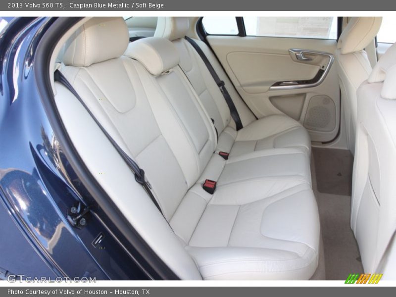 Caspian Blue Metallic / Soft Beige 2013 Volvo S60 T5