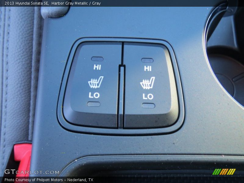 Harbor Gray Metallic / Gray 2013 Hyundai Sonata SE