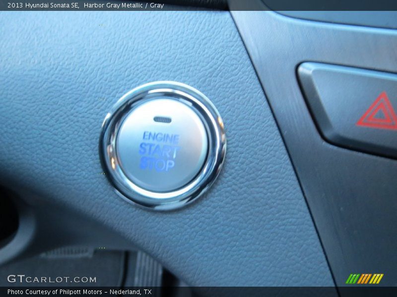 Harbor Gray Metallic / Gray 2013 Hyundai Sonata SE