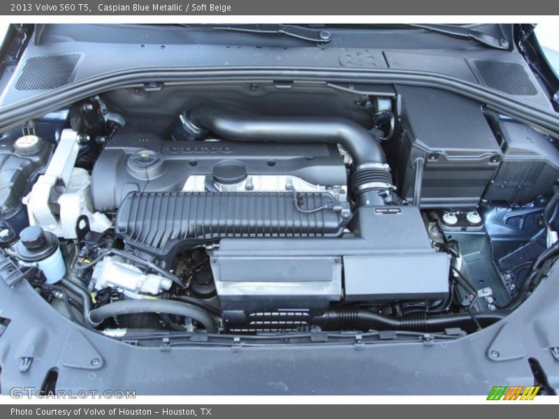 Caspian Blue Metallic / Soft Beige 2013 Volvo S60 T5