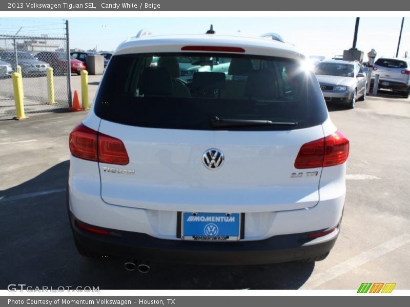 Candy White / Beige 2013 Volkswagen Tiguan SEL