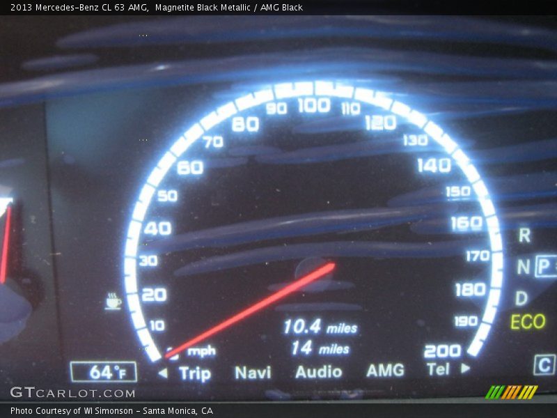 Magnetite Black Metallic / AMG Black 2013 Mercedes-Benz CL 63 AMG