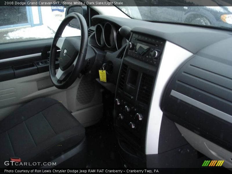 Stone White / Dark Slate/Light Shale 2008 Dodge Grand Caravan SXT