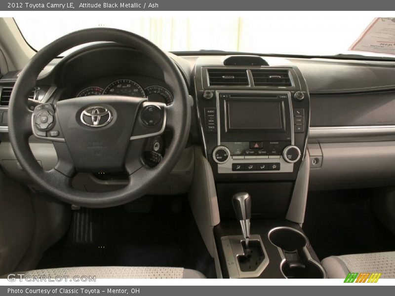 Attitude Black Metallic / Ash 2012 Toyota Camry LE