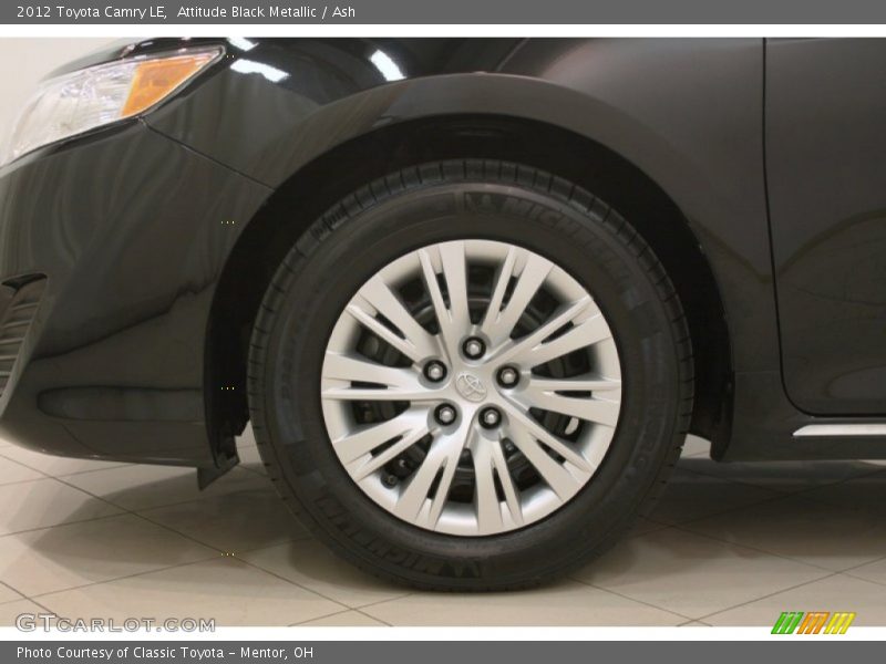 Attitude Black Metallic / Ash 2012 Toyota Camry LE