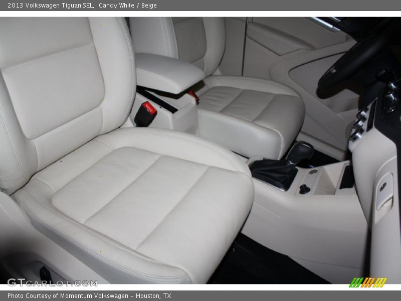 Candy White / Beige 2013 Volkswagen Tiguan SEL