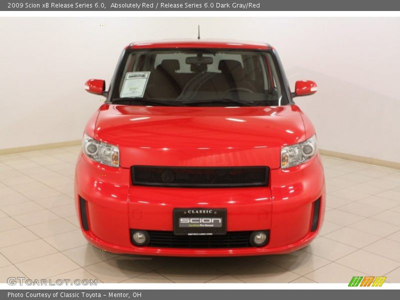 Absolutely Red / Release Series 6.0 Dark Gray/Red 2009 Scion xB Release Series 6.0