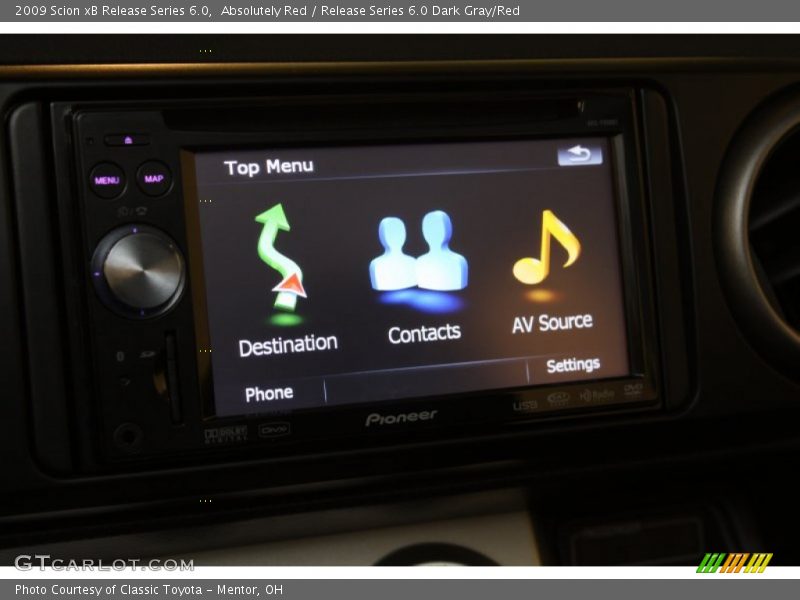 Absolutely Red / Release Series 6.0 Dark Gray/Red 2009 Scion xB Release Series 6.0