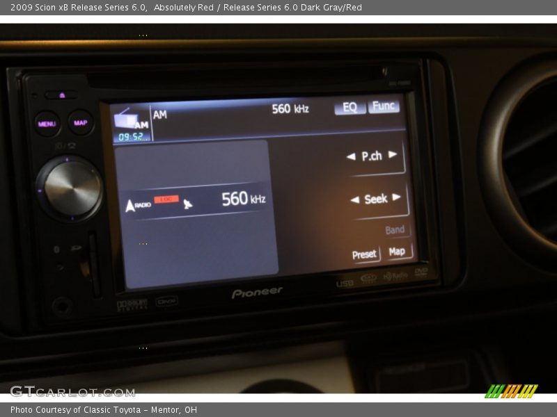 Audio System of 2009 xB Release Series 6.0