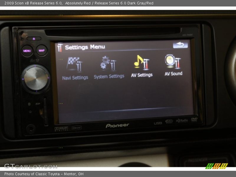 Absolutely Red / Release Series 6.0 Dark Gray/Red 2009 Scion xB Release Series 6.0