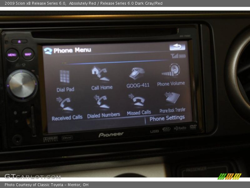 Absolutely Red / Release Series 6.0 Dark Gray/Red 2009 Scion xB Release Series 6.0