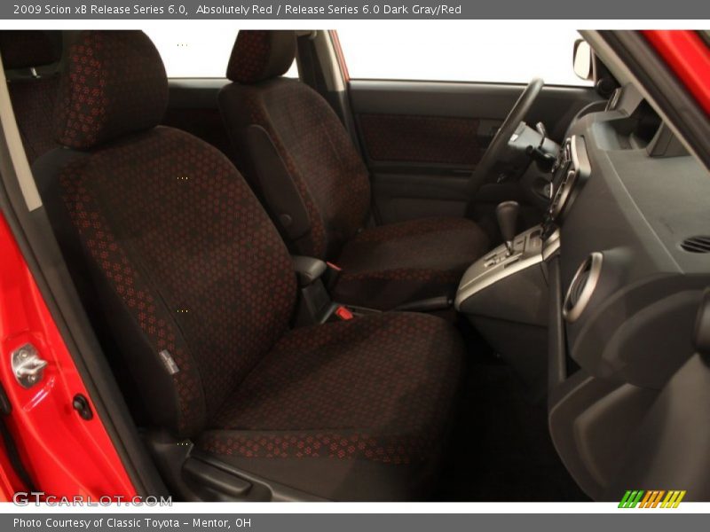 Absolutely Red / Release Series 6.0 Dark Gray/Red 2009 Scion xB Release Series 6.0