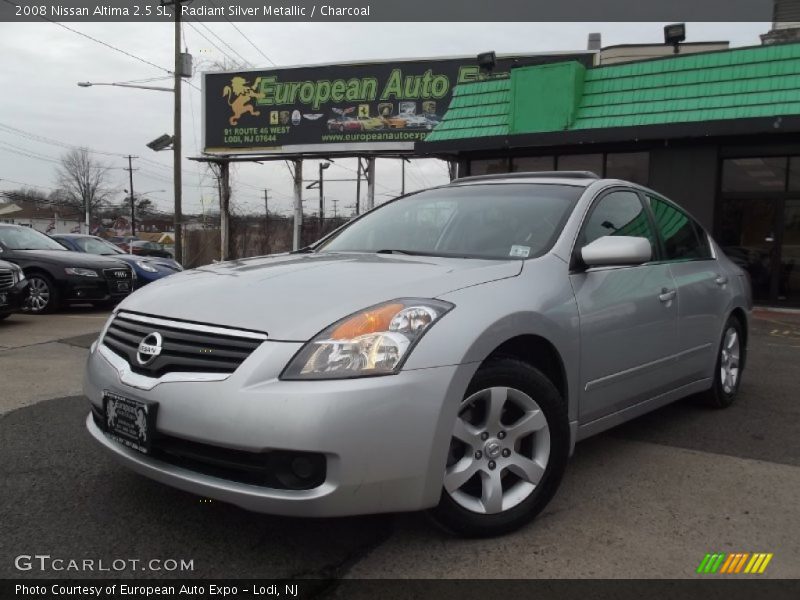 Radiant Silver Metallic / Charcoal 2008 Nissan Altima 2.5 SL