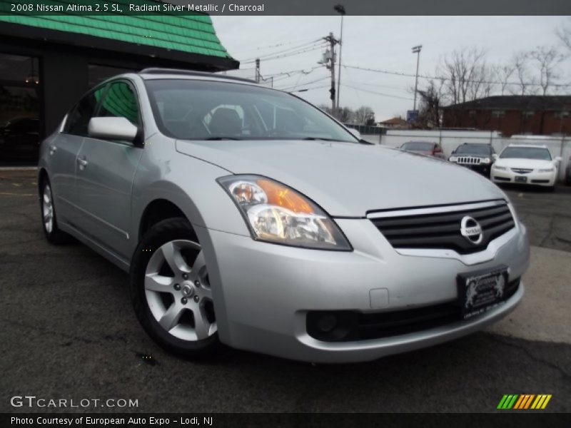 Radiant Silver Metallic / Charcoal 2008 Nissan Altima 2.5 SL