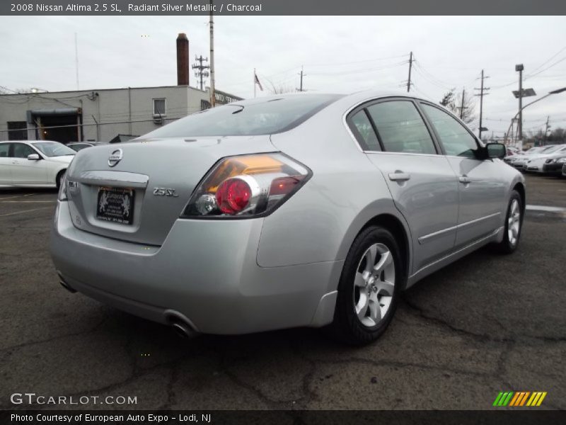 Radiant Silver Metallic / Charcoal 2008 Nissan Altima 2.5 SL