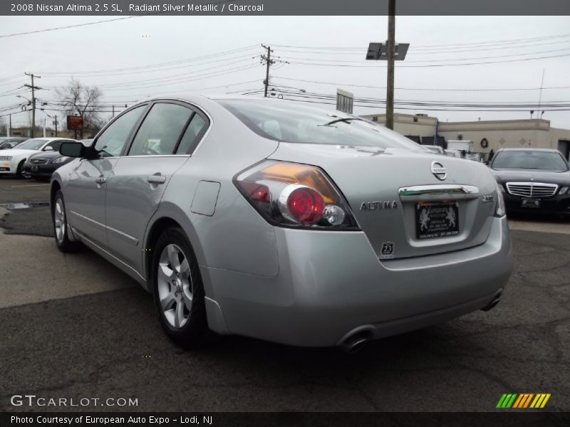 Radiant Silver Metallic / Charcoal 2008 Nissan Altima 2.5 SL