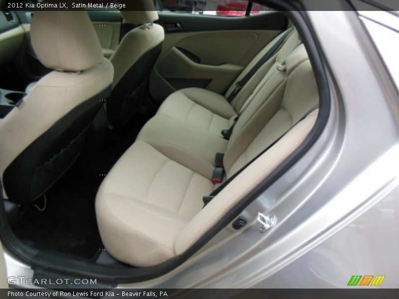Satin Metal / Beige 2012 Kia Optima LX