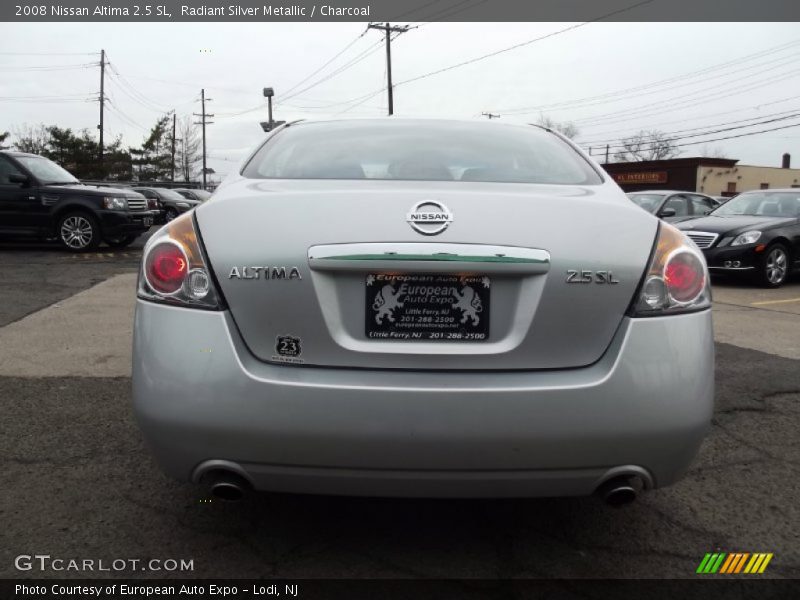 Radiant Silver Metallic / Charcoal 2008 Nissan Altima 2.5 SL