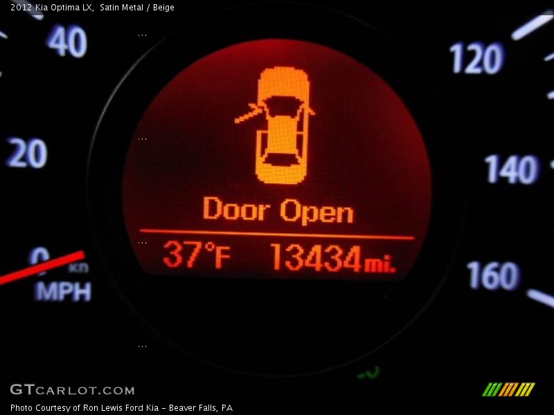 Satin Metal / Beige 2012 Kia Optima LX