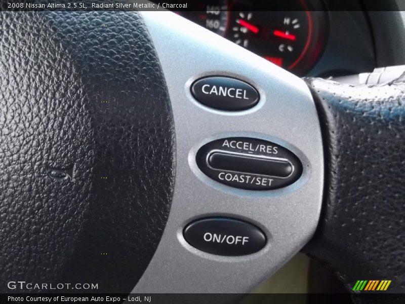 Controls of 2008 Altima 2.5 SL