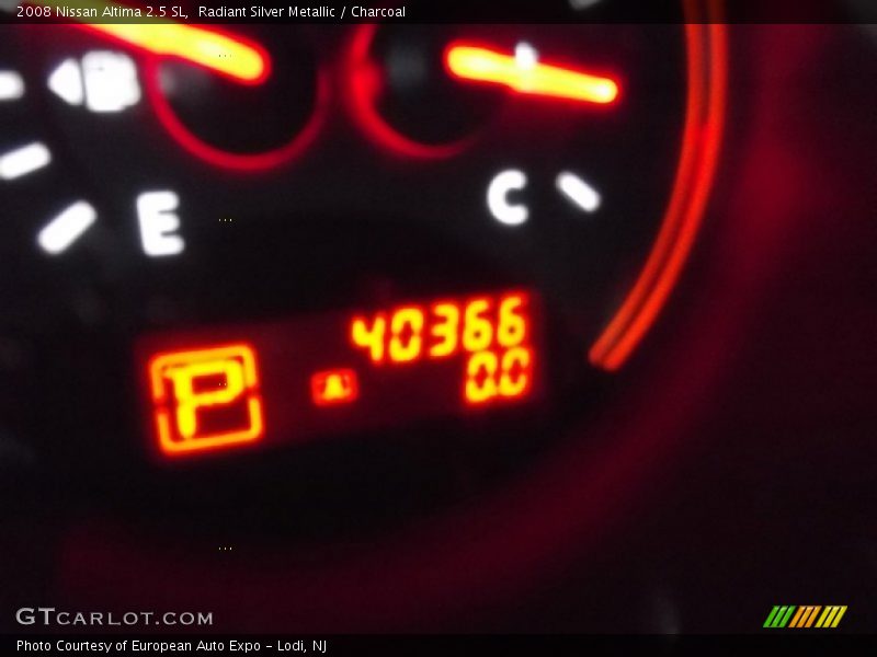 Radiant Silver Metallic / Charcoal 2008 Nissan Altima 2.5 SL