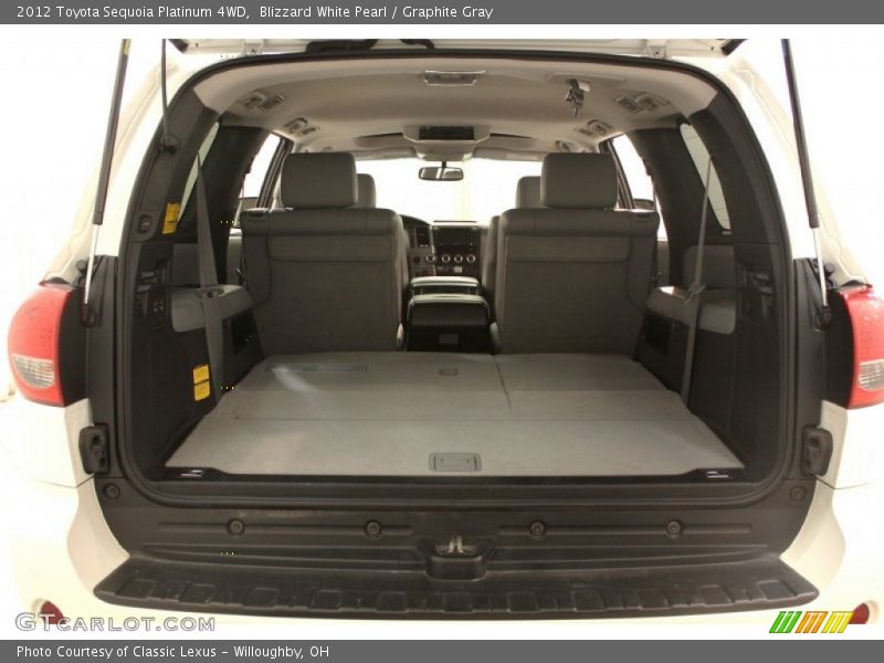  2012 Sequoia Platinum 4WD Trunk
