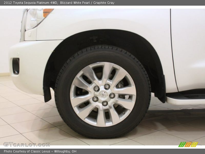  2012 Sequoia Platinum 4WD Wheel