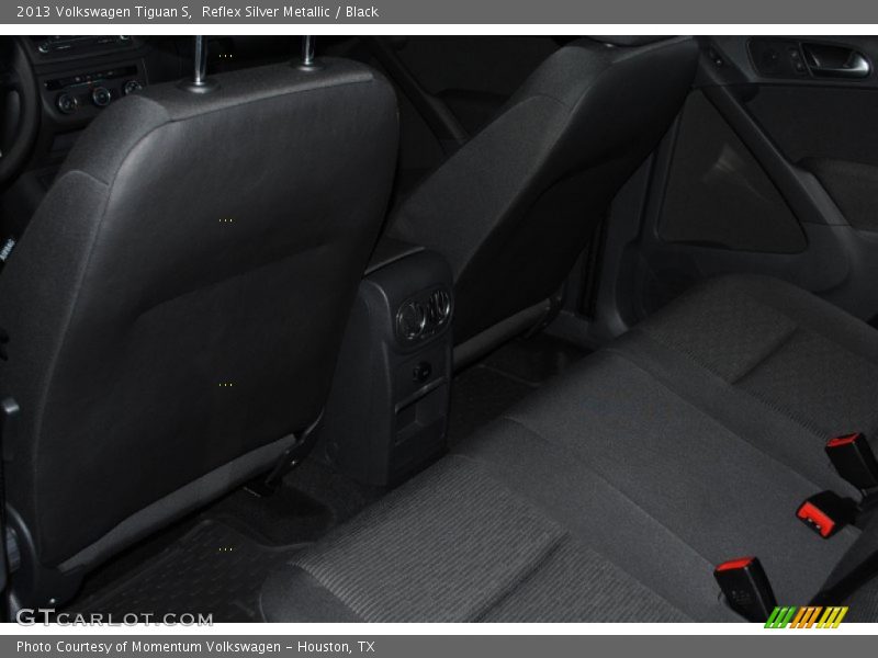 Reflex Silver Metallic / Black 2013 Volkswagen Tiguan S