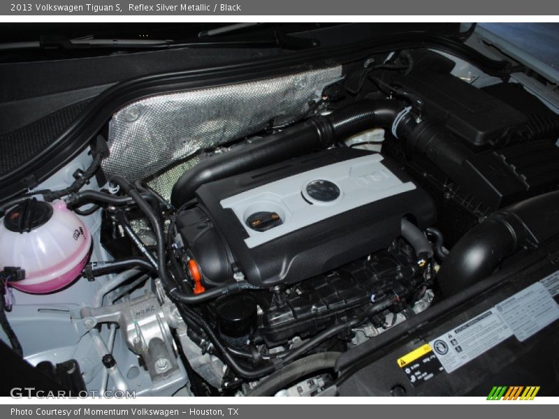 Reflex Silver Metallic / Black 2013 Volkswagen Tiguan S