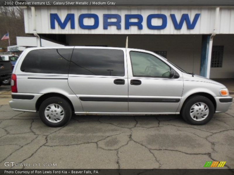Galaxy Silver Metallic / Medium Gray 2002 Chevrolet Venture LS