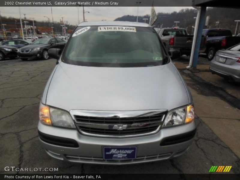 Galaxy Silver Metallic / Medium Gray 2002 Chevrolet Venture LS