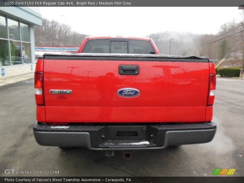 Bright Red / Medium Flint Grey 2005 Ford F150 FX4 Regular Cab 4x4