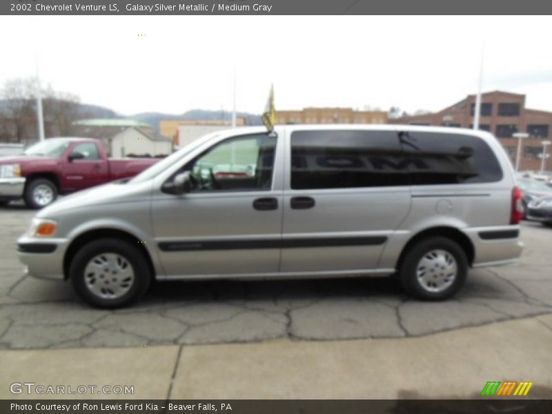 Galaxy Silver Metallic / Medium Gray 2002 Chevrolet Venture LS