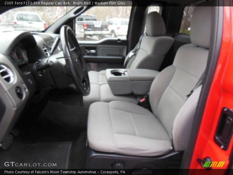 Front Seat of 2005 F150 FX4 Regular Cab 4x4