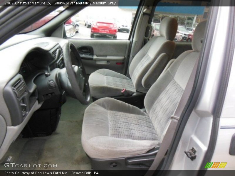 Galaxy Silver Metallic / Medium Gray 2002 Chevrolet Venture LS