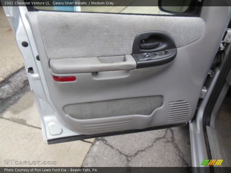 Galaxy Silver Metallic / Medium Gray 2002 Chevrolet Venture LS
