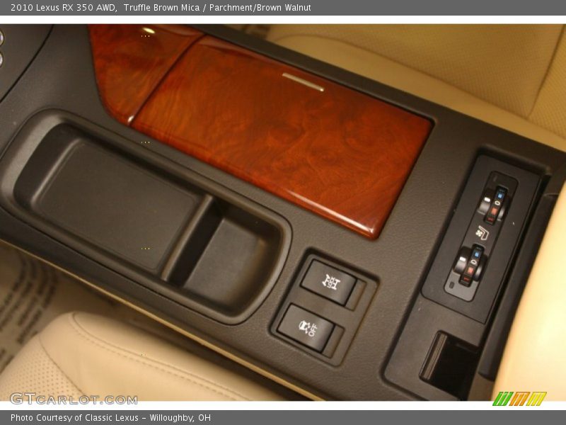 Truffle Brown Mica / Parchment/Brown Walnut 2010 Lexus RX 350 AWD