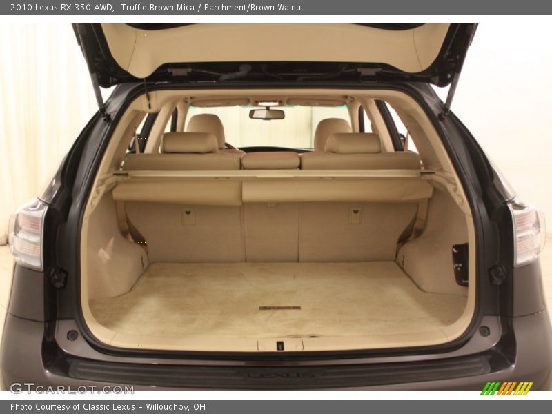 Truffle Brown Mica / Parchment/Brown Walnut 2010 Lexus RX 350 AWD