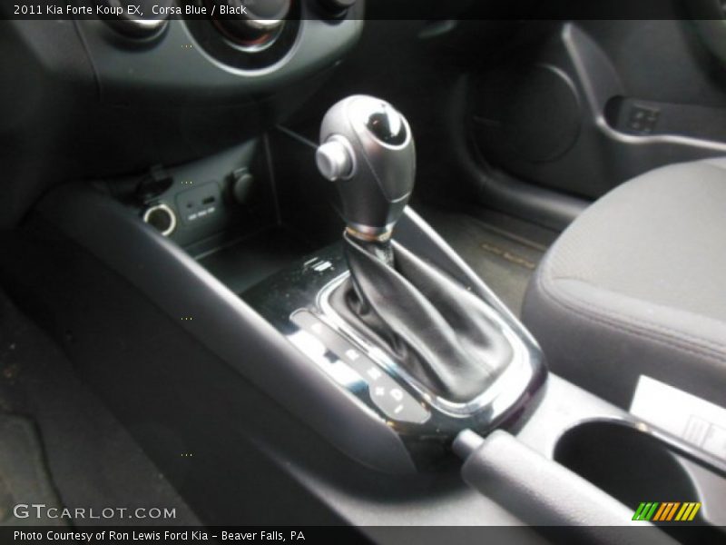 Corsa Blue / Black 2011 Kia Forte Koup EX