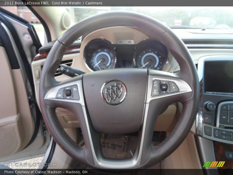 Gold Mist Metallic / Cashmere 2012 Buick LaCrosse FWD