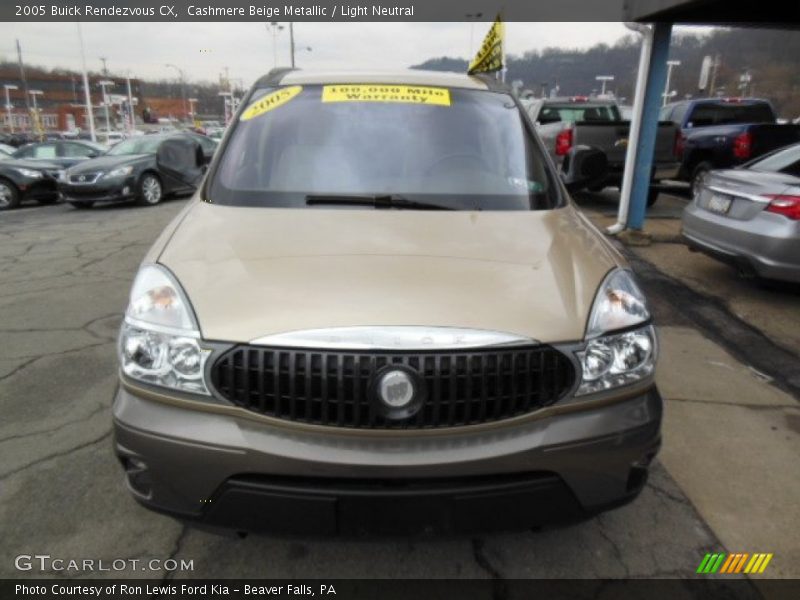 Cashmere Beige Metallic / Light Neutral 2005 Buick Rendezvous CX