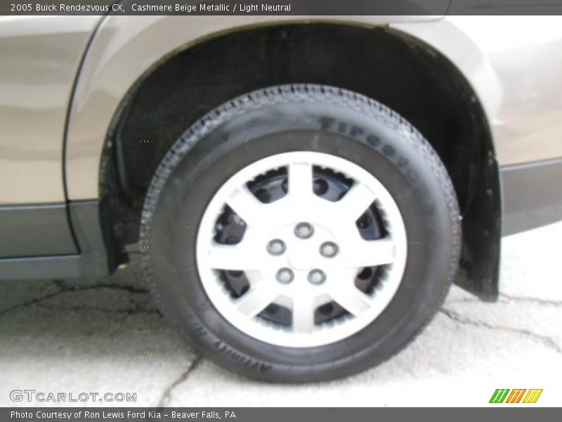Cashmere Beige Metallic / Light Neutral 2005 Buick Rendezvous CX