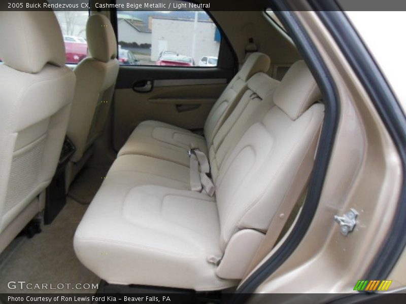 Rear Seat of 2005 Rendezvous CX