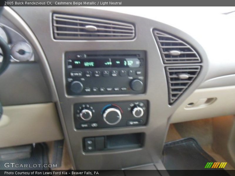 Cashmere Beige Metallic / Light Neutral 2005 Buick Rendezvous CX