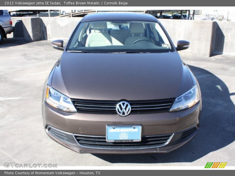 Toffee Brown Metallic / Cornsilk Beige 2013 Volkswagen Jetta SE Sedan