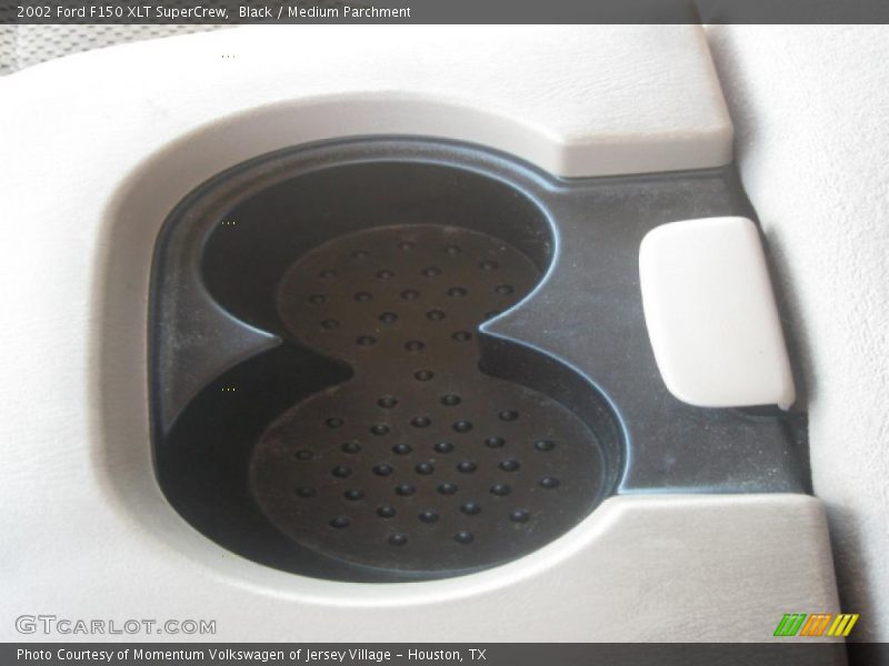 Black / Medium Parchment 2002 Ford F150 XLT SuperCrew