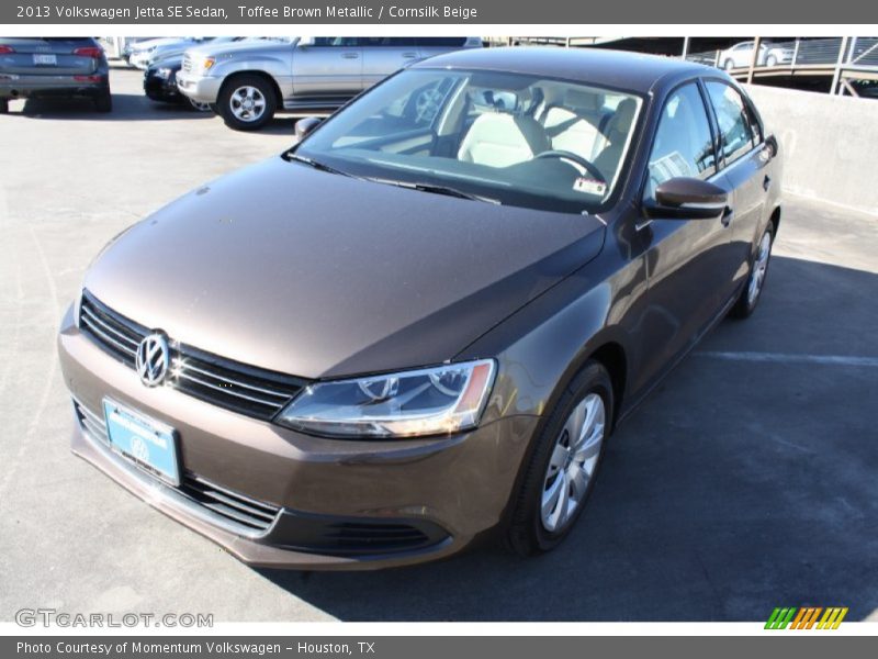 Toffee Brown Metallic / Cornsilk Beige 2013 Volkswagen Jetta SE Sedan
